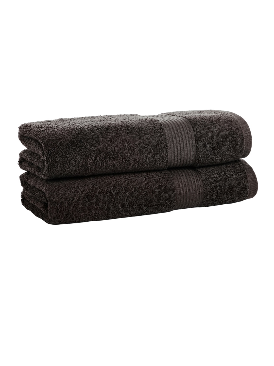 

HOUMN Horizon 2-Pcs Brown 500 GSM Terry Cotton Bath Towels