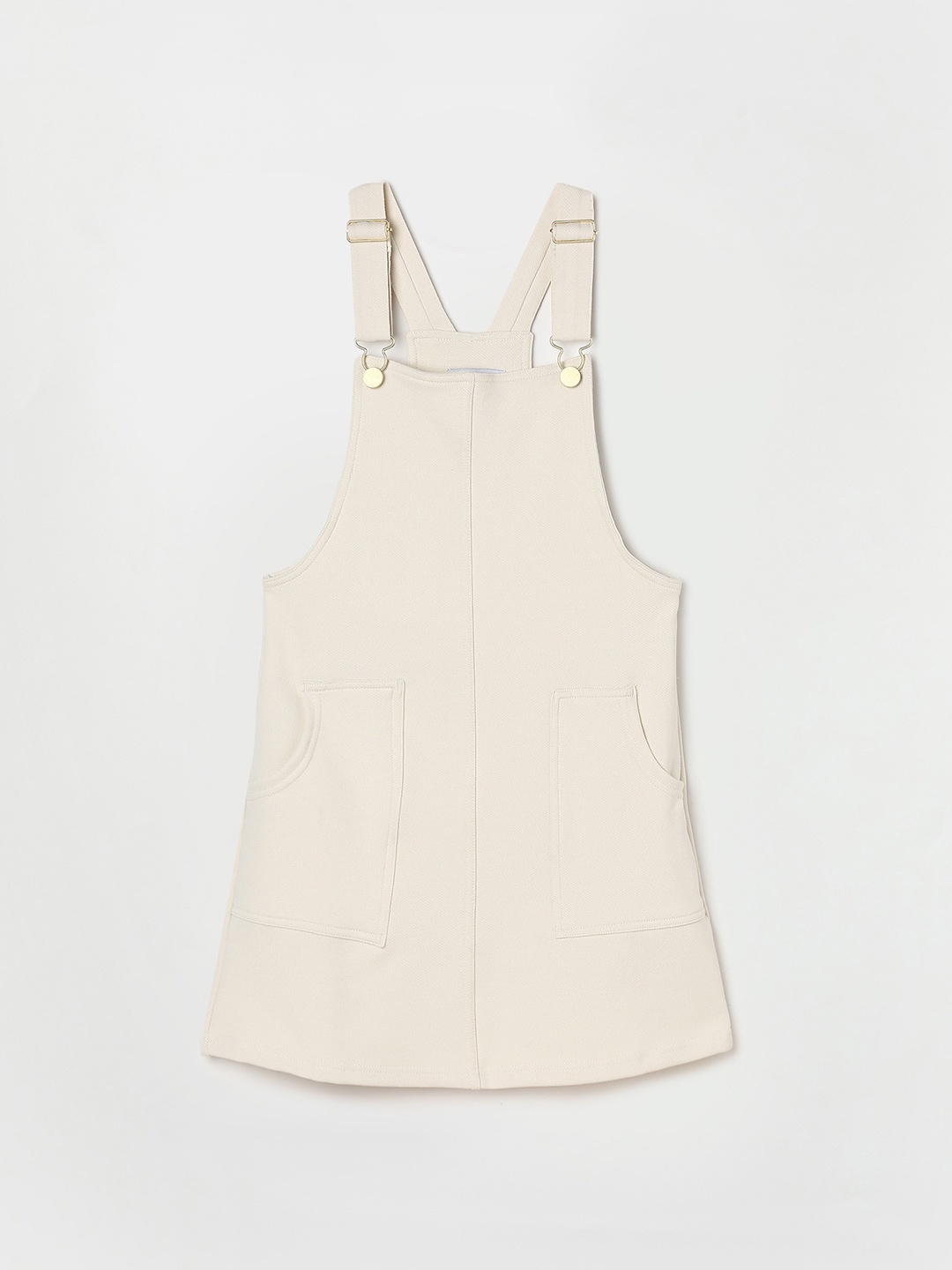 

Fame Forever by Lifestyle Girls Pinafore Dress, Beige
