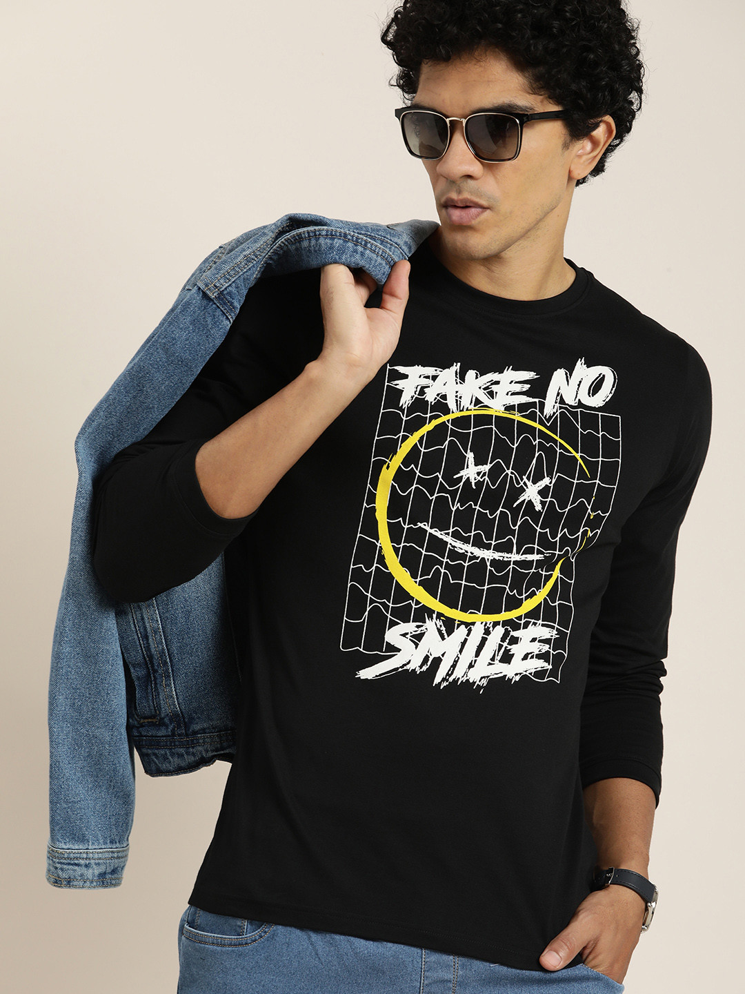 

DILLINGER Men Graphic Printed Regular Fit T-shirt, Black