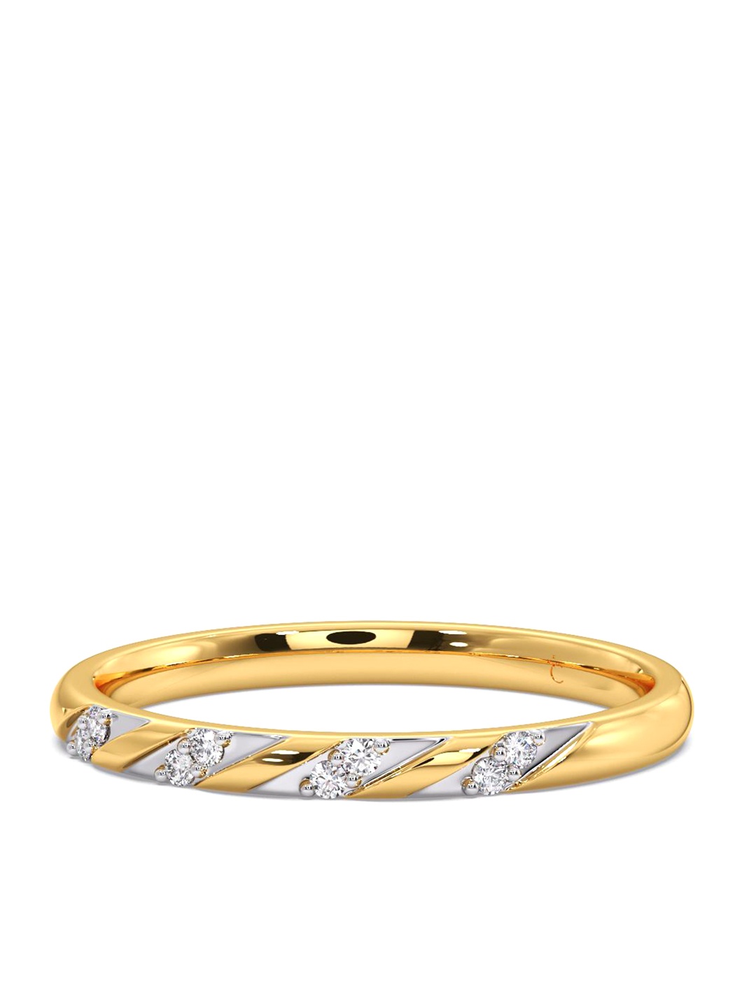 

CANDERE A KALYAN JEWELLERS COMPANY 18KT Gold Diamond Ring - 1.47 gm