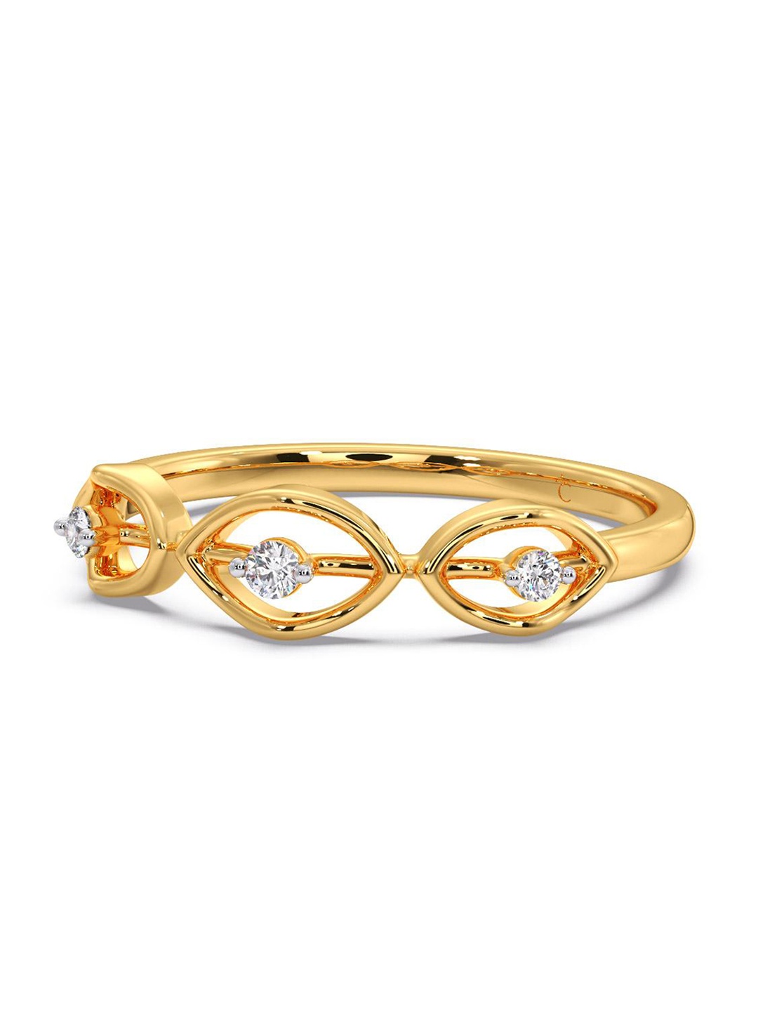 

CANDERE A KALYAN JEWELLERS COMPANY 18KT Gold Diamond Ring - 1.83 g
