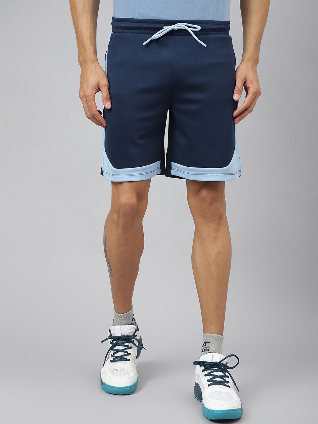

Alcis Men Anti-Static Slim-Fit Everyday Training Shorts, Navy blue