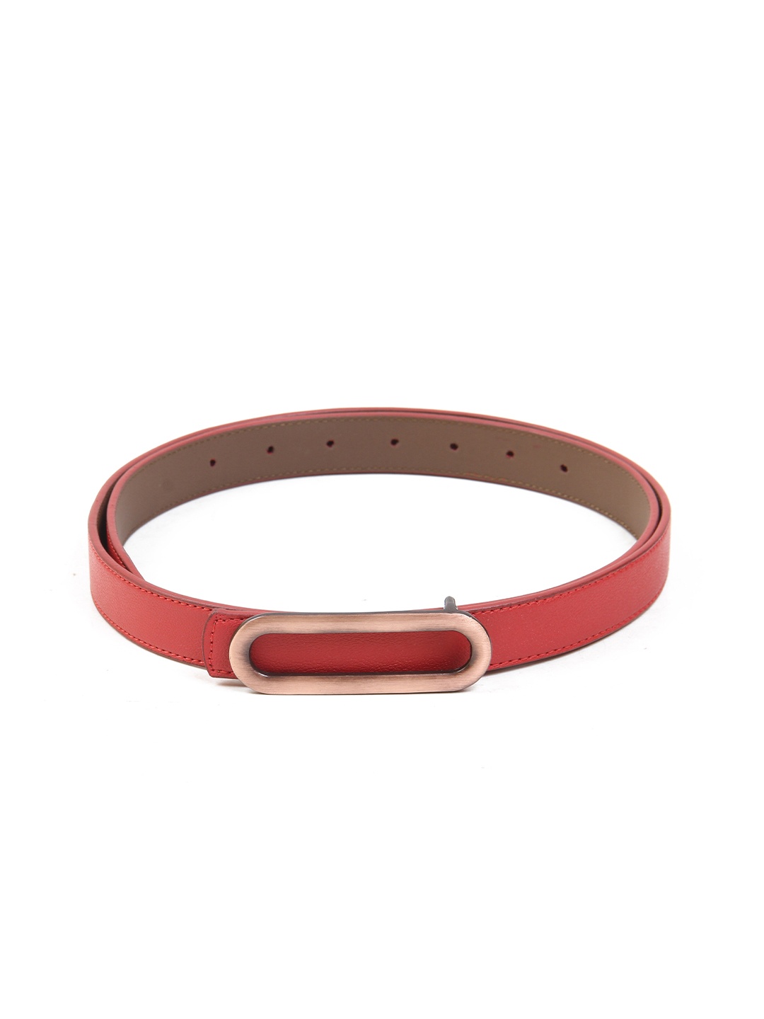 

Calvadoss Women Solid Casual Belt, Red