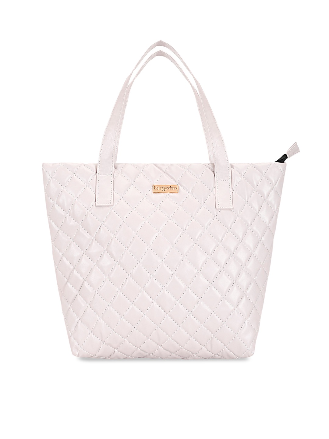 

Berrypeckers Shopper Shoulder Bag with Quilted, Lavender