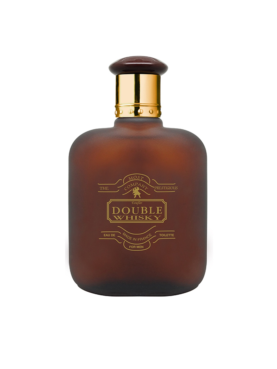

EVAFLOR Men Double Whisky Eau de Toilette 100 ml, Maroon