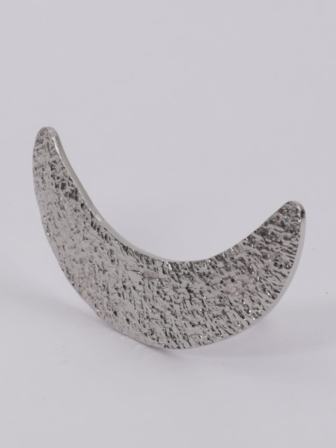 

TANN TRIM Crescent Ring, Silver