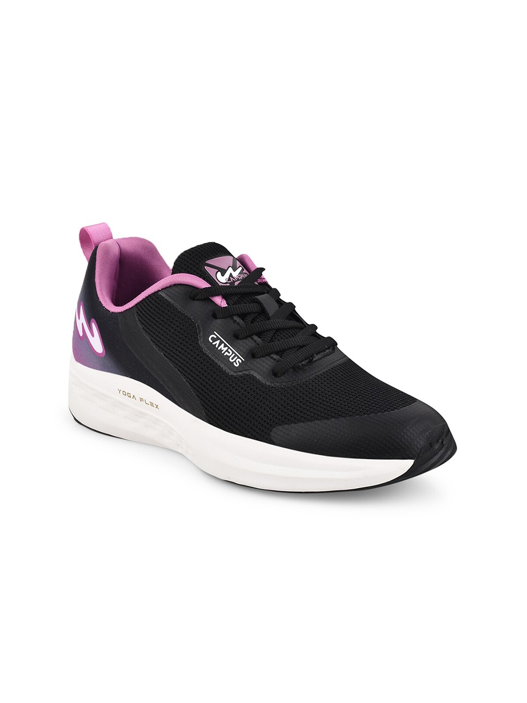 

Campus Women Nino Non-Marking Running Sports Shoes, Black