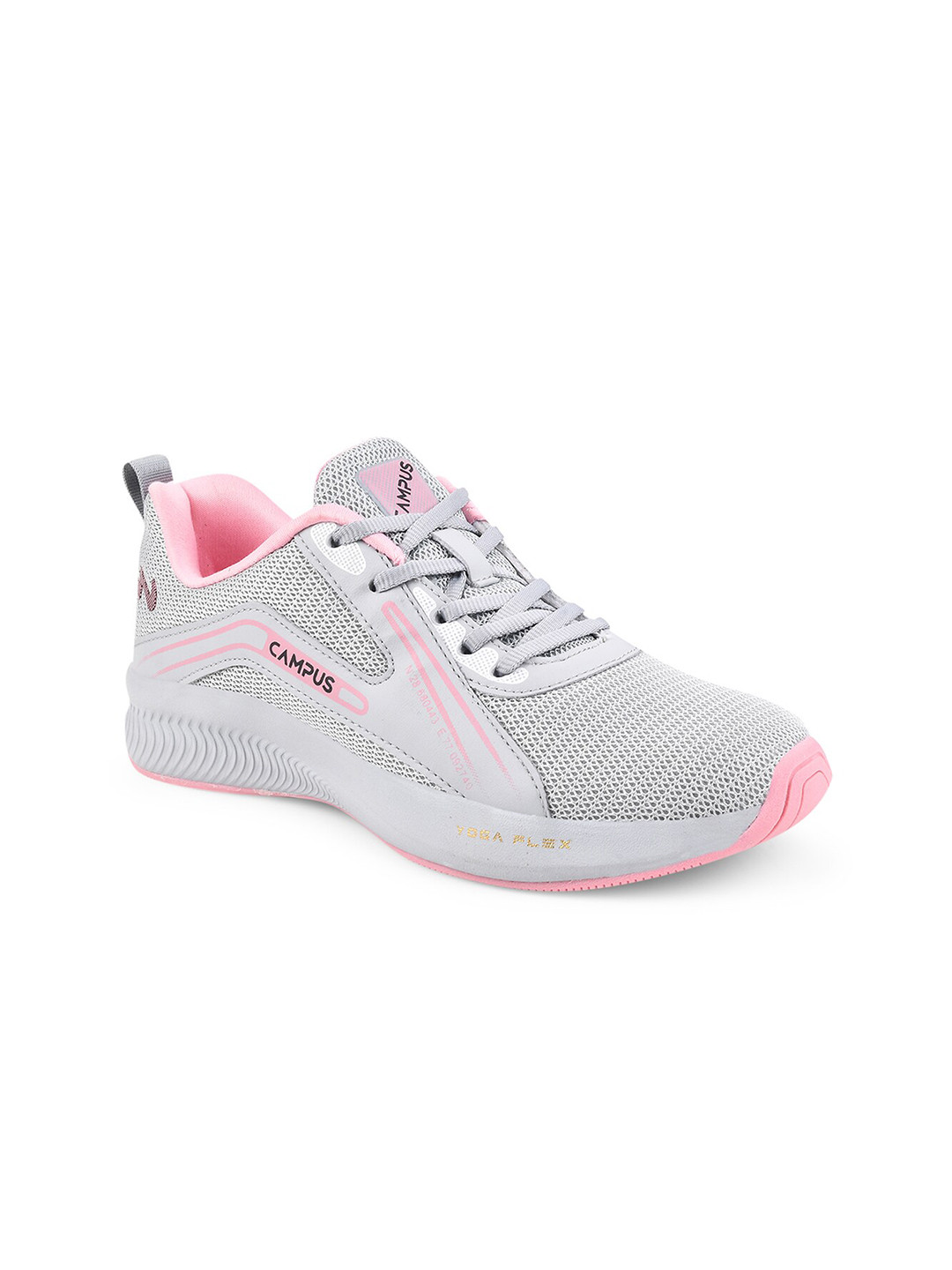 

Campus Women Gemini Non-Marking Running Sports Shoes, Grey