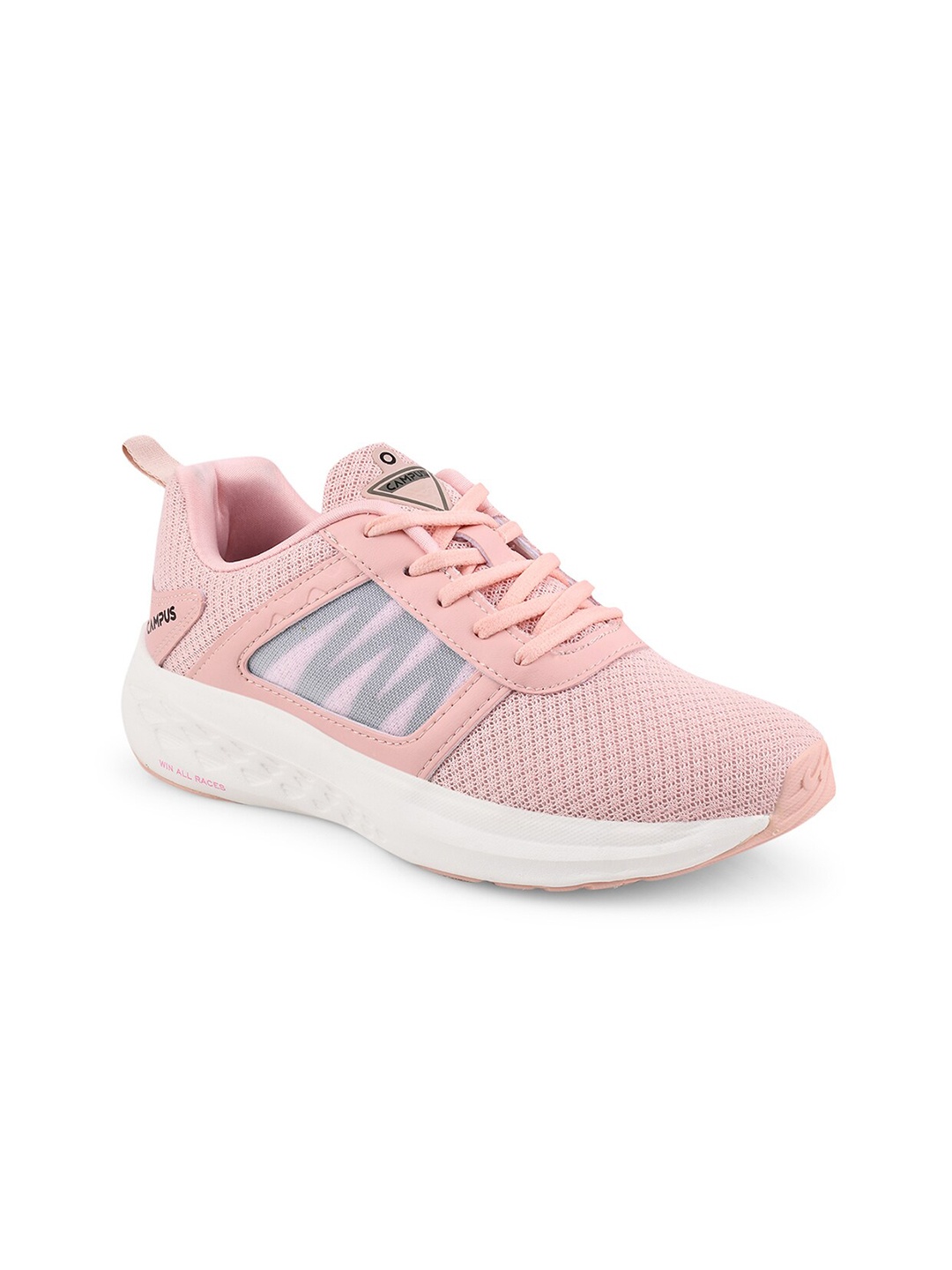 

Campus Women Mermaid Non-Marking Running Sports Shoes, Peach