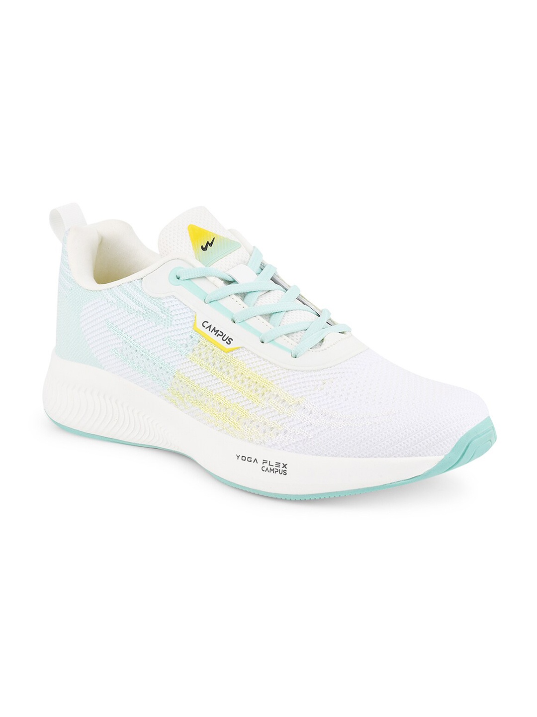 

Campus Women Camp-Smile Non-Marking Running Sports Shoes, Off white