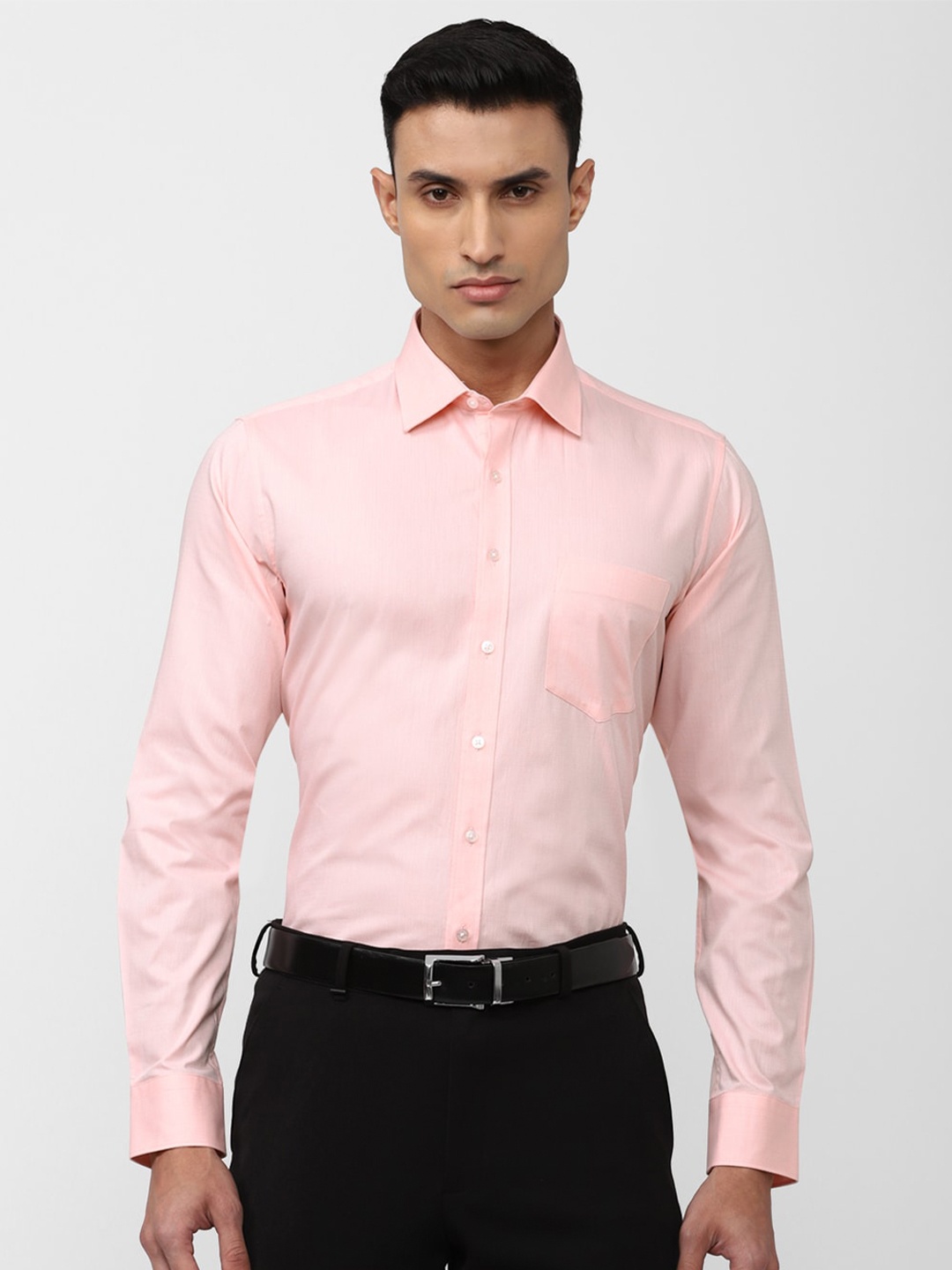 

Van Heusen Slim Fit Pure Cotton Formal Shirt, Pink