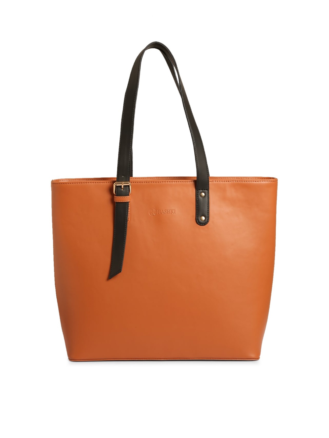 

RASHKI Oversized Structured Tote Bag, Tan