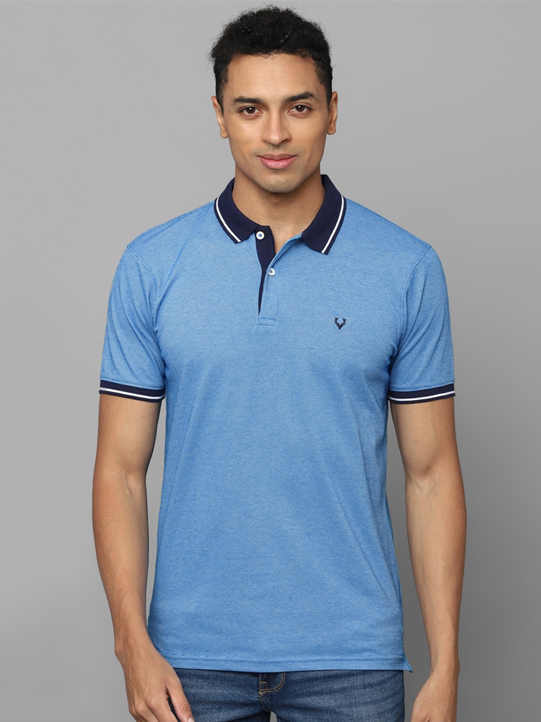 

Allen Solly Polo Collar T-shirt, Blue