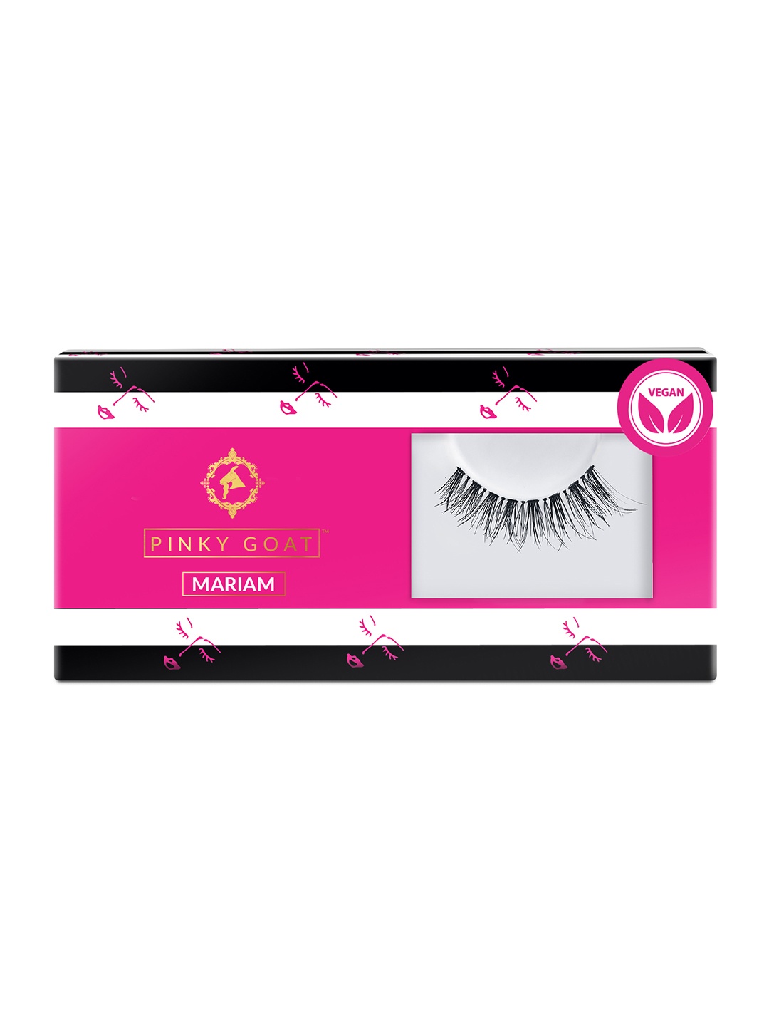 

Pinky Goat Vegan Faux Mink Lash - Mariam, Black