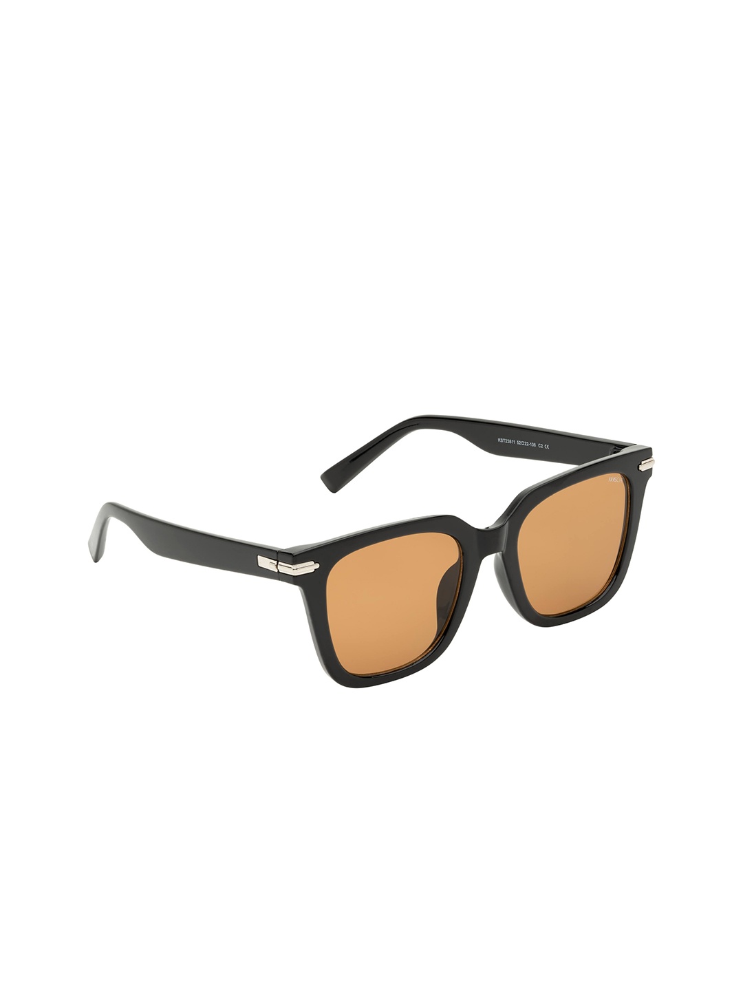 

KOSCH ELEMENTE Women Full Rim Square Sunglasses with UV Protected Lens- KST 23811, Black