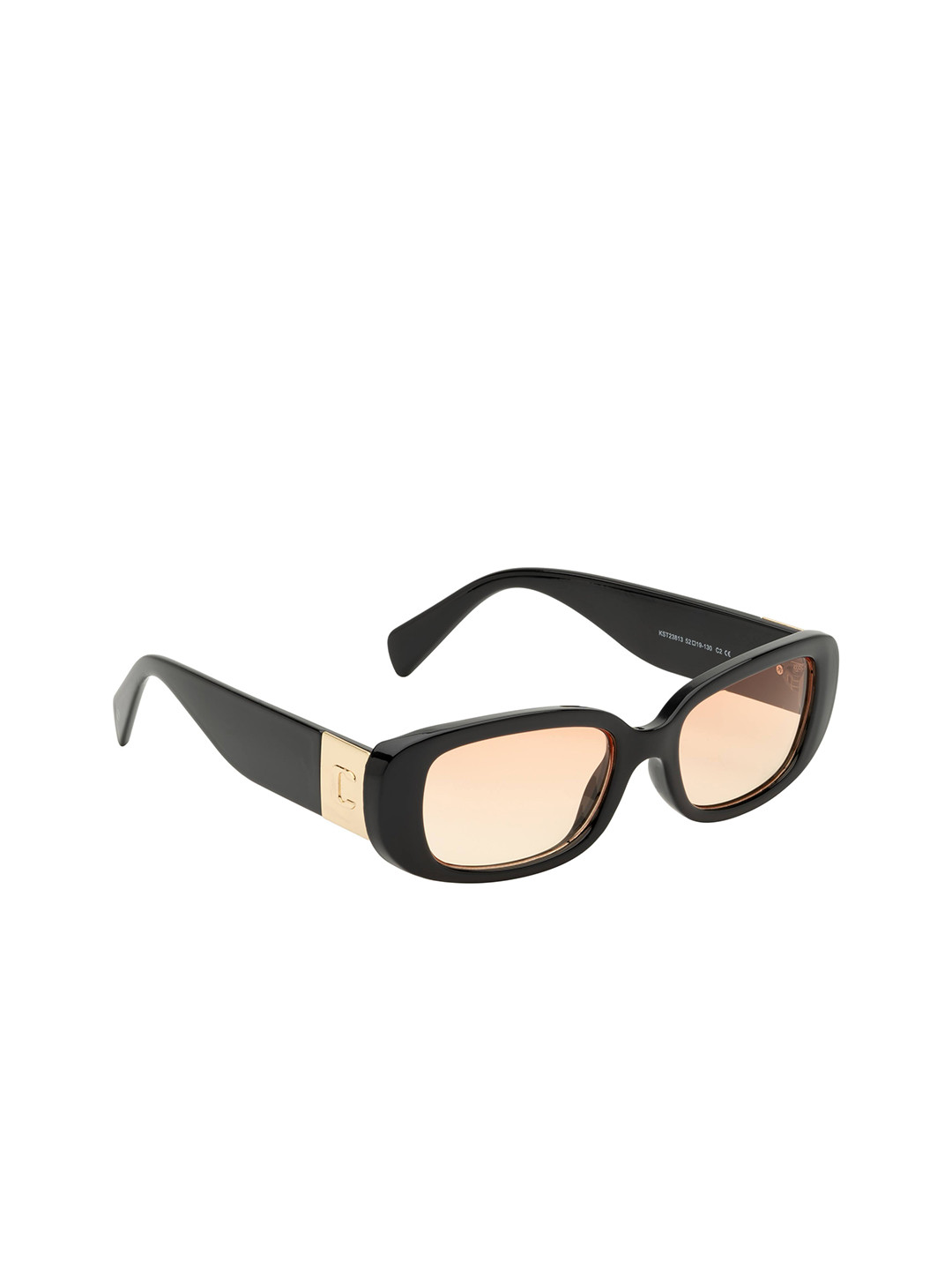 

KOSCH ELEMENTE Women Rectangle Sunglasses With UV Protected Lens KST 23813, Black