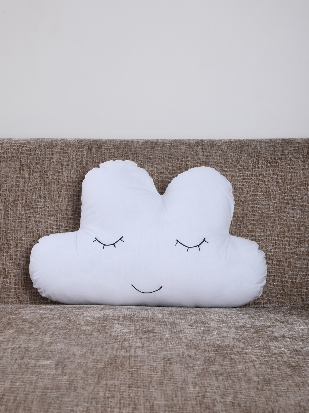 

My Gift Booth Kids White Cloud Shaped Cotton Cushion