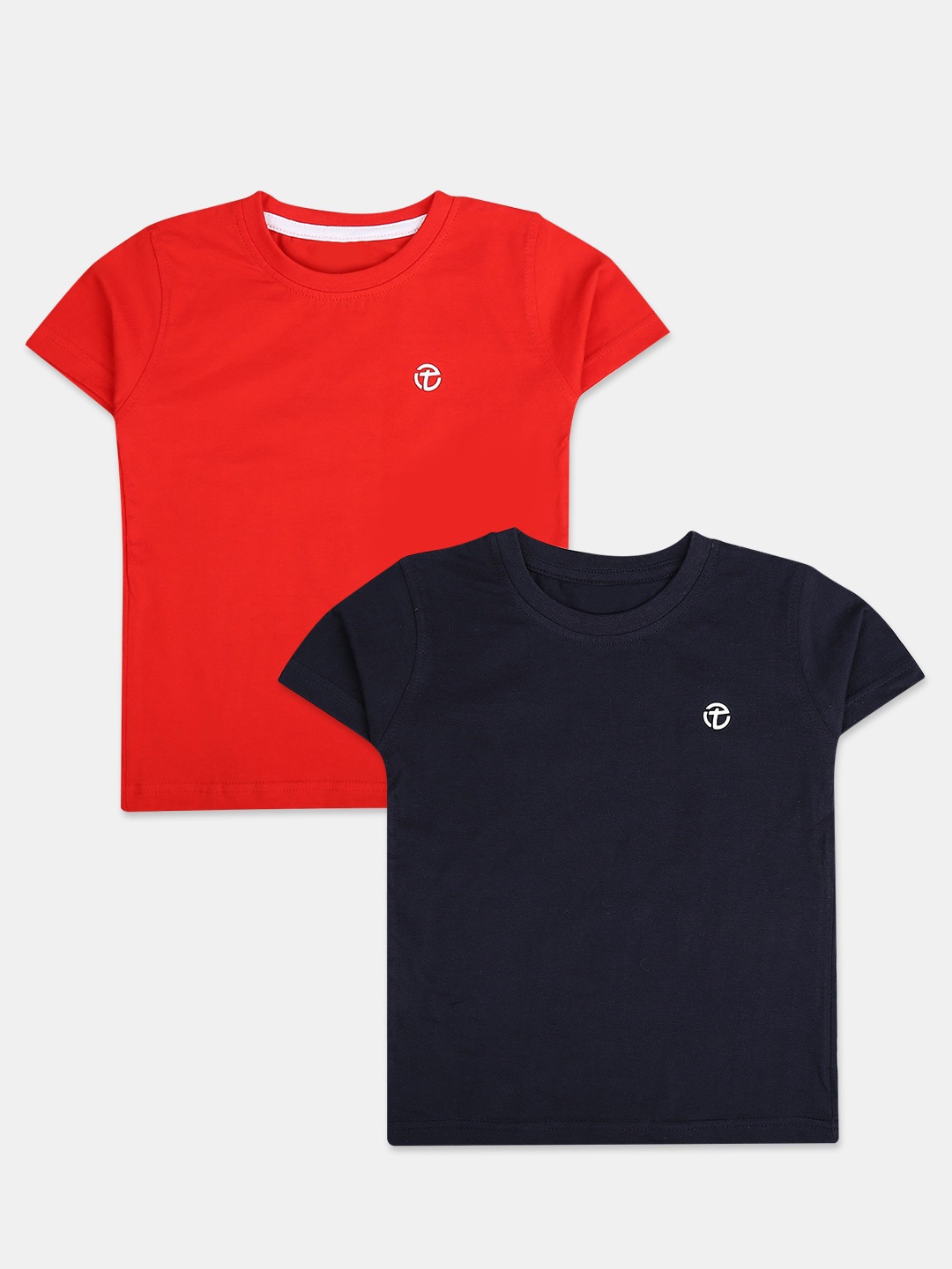 

V-Mart Boys Round Neck Cotton T-shirt, Red