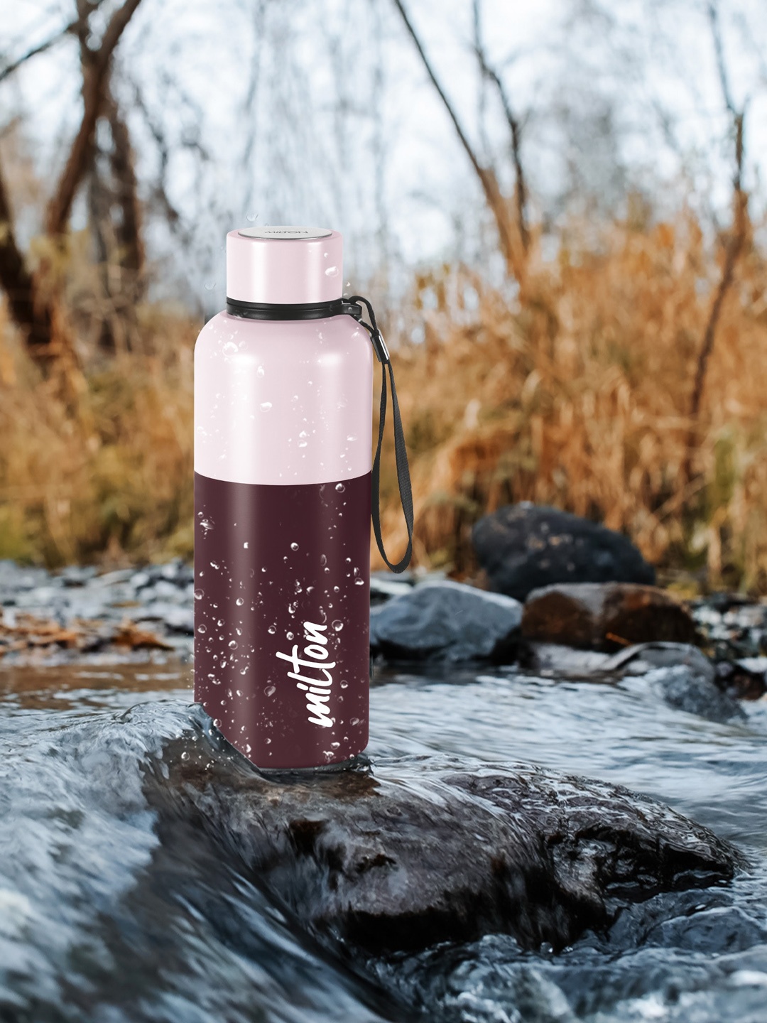 

Milton Ancy 500 Brown Thermosteel Water Bottle 520 ml