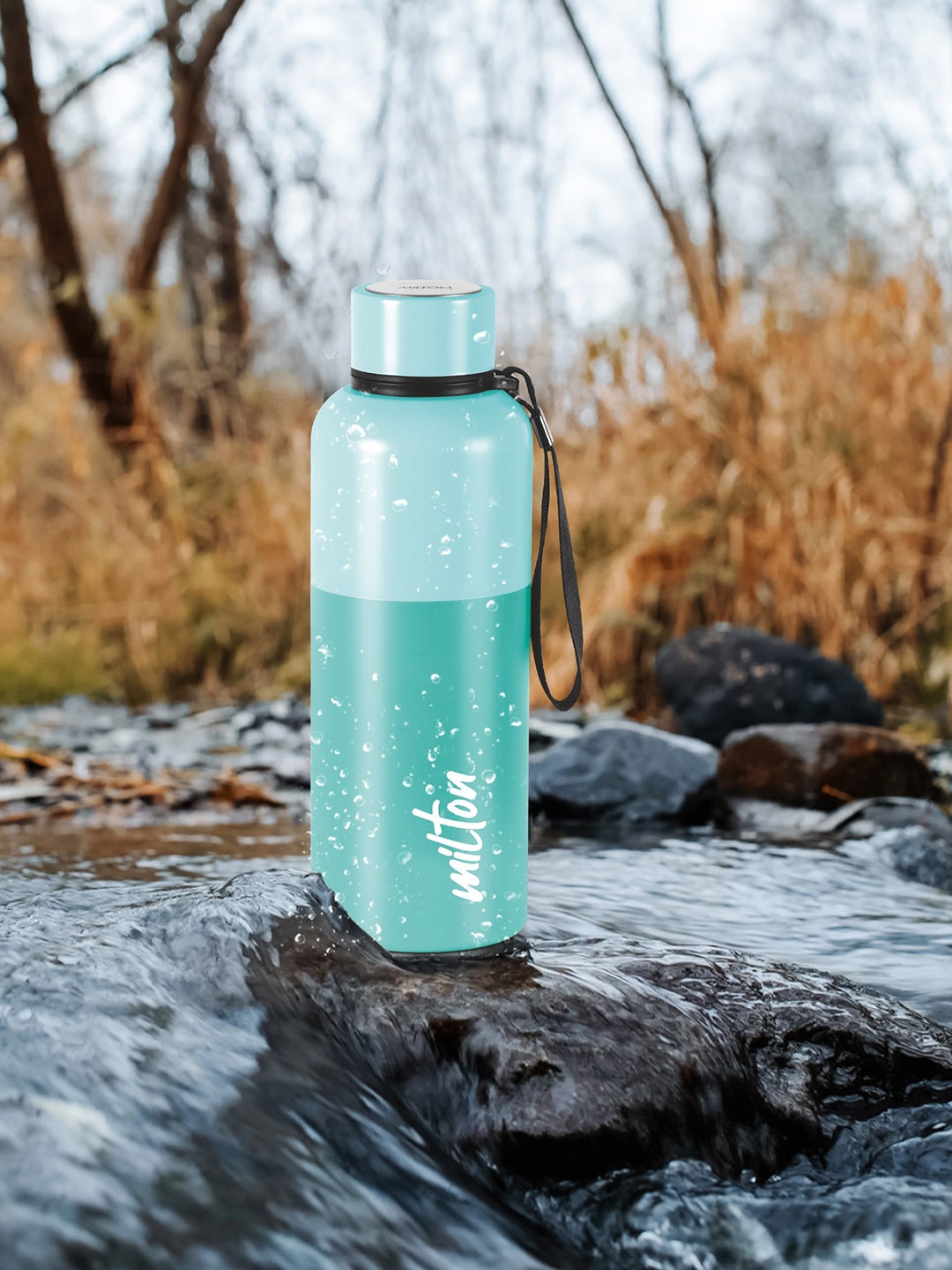 

Milton Ancy 500 Aqua Green Thermosteel Water Bottle 520 ml
