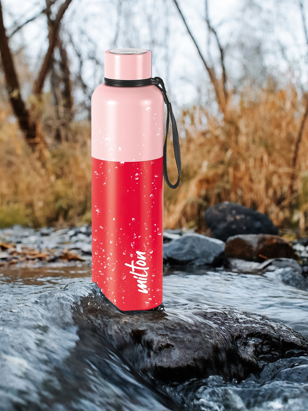 

Milton Ancy 1000 Red Thermosteel Water Bottle 1.05 L