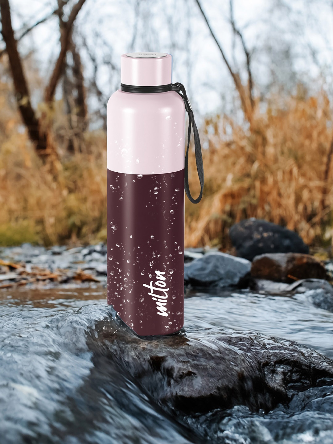 

Milton Ancy 1000 Brown Thermosteel Water Bottle 1.05 L