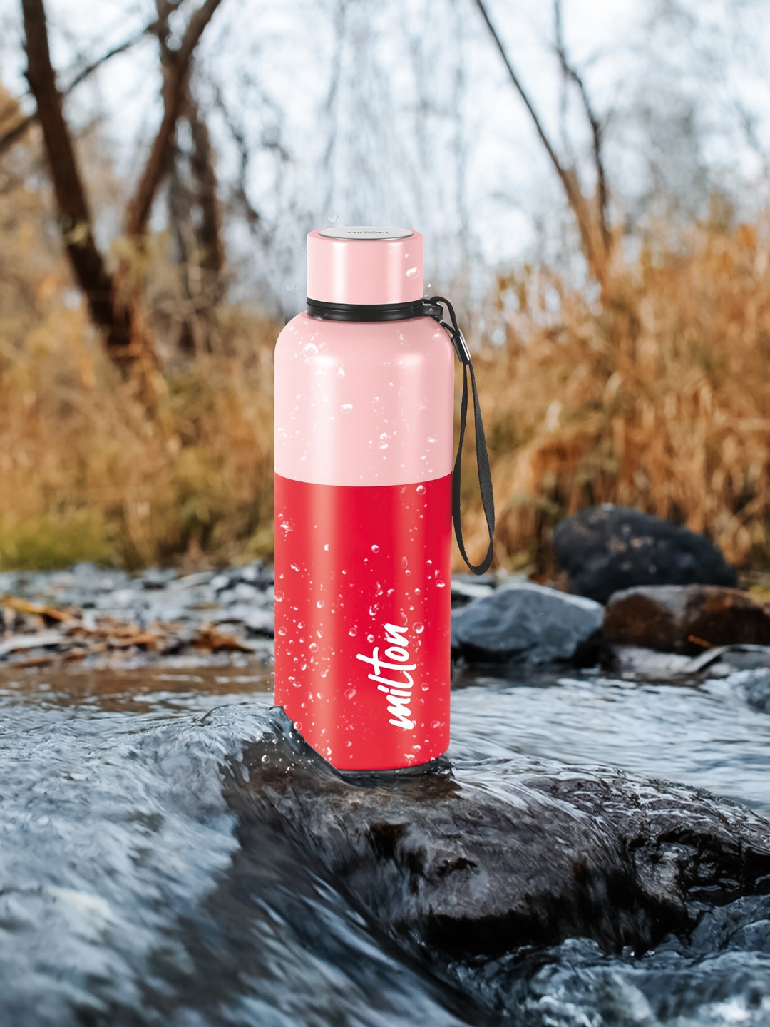 

Milton Ancy 500 Red Thermosteel Water Bottle 520 ml