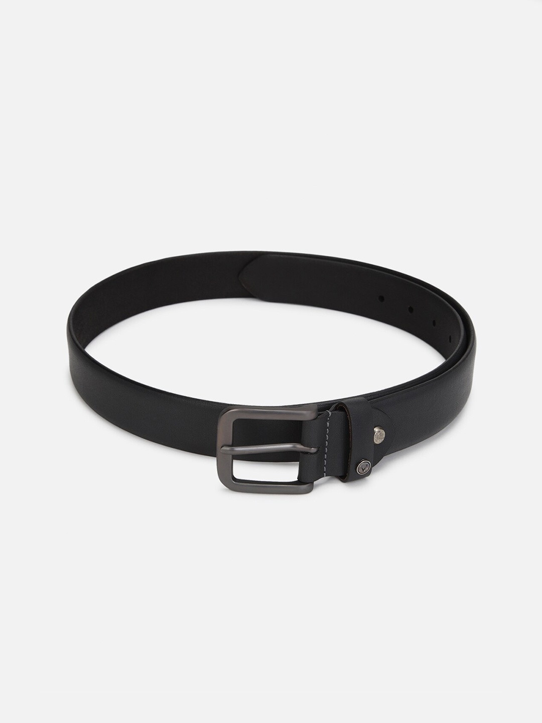 

Allen Solly Men Leather Tang Closure Formal Belt, Black