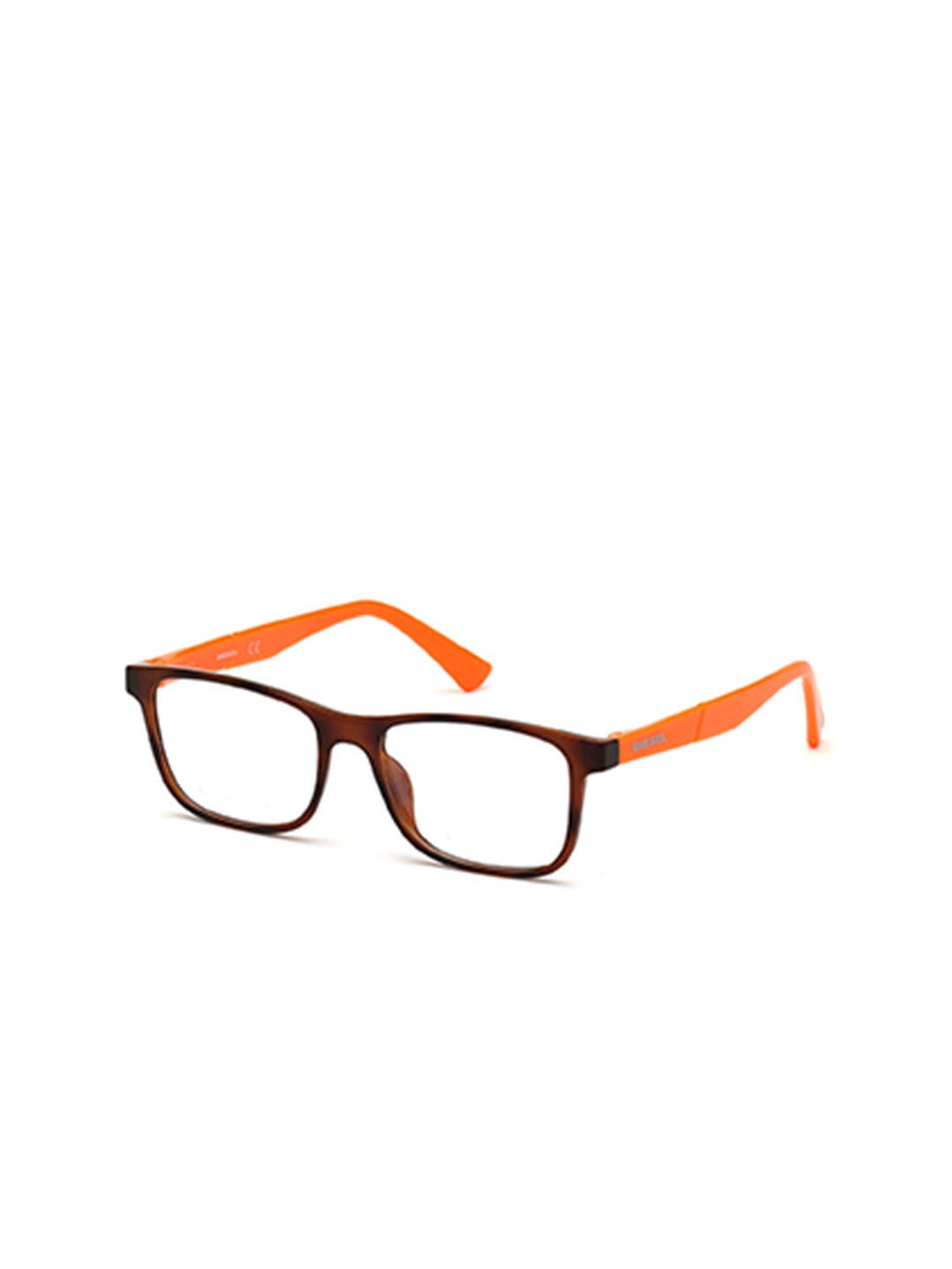 

DIESEL Kids Full Rim Rectangle Frames DL5302 48 052, Brown