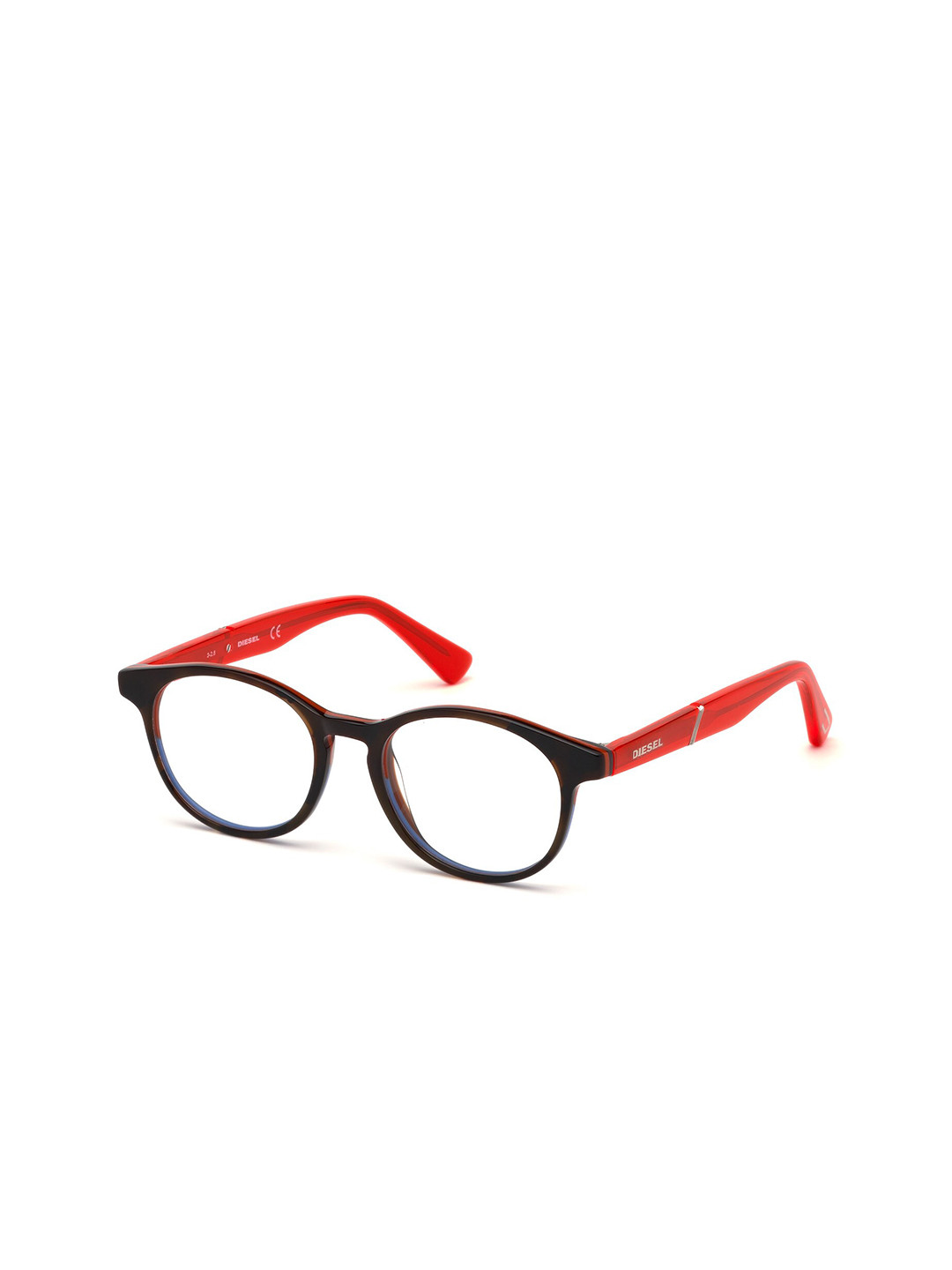 

DIESEL Kids Full Rim Round Frames DL5328 45 056, Brown