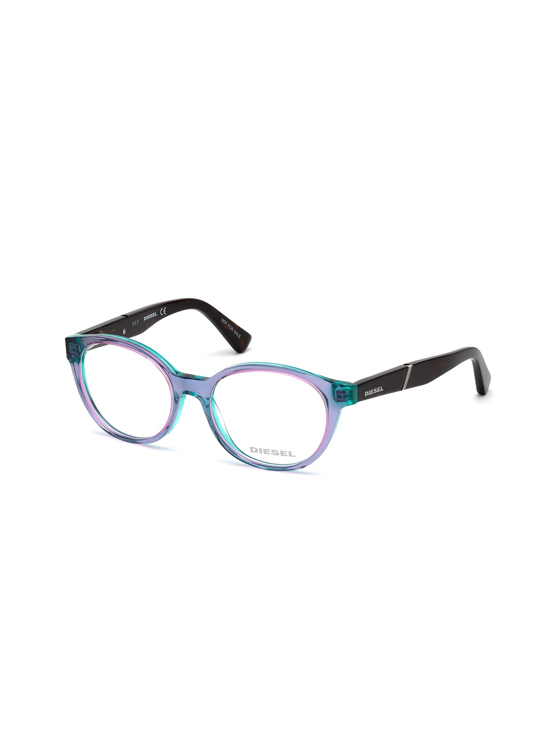 

DIESEL Kids Full Rim Round Frames DL5284 48 083, Transparent