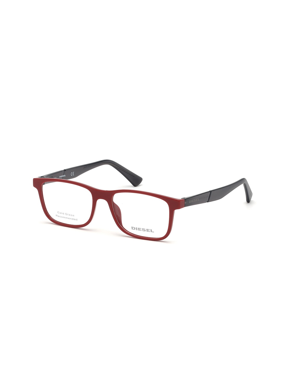 

DIESEL Kids Full Rim Rectangle Frames DL5302 48 066, Transparent