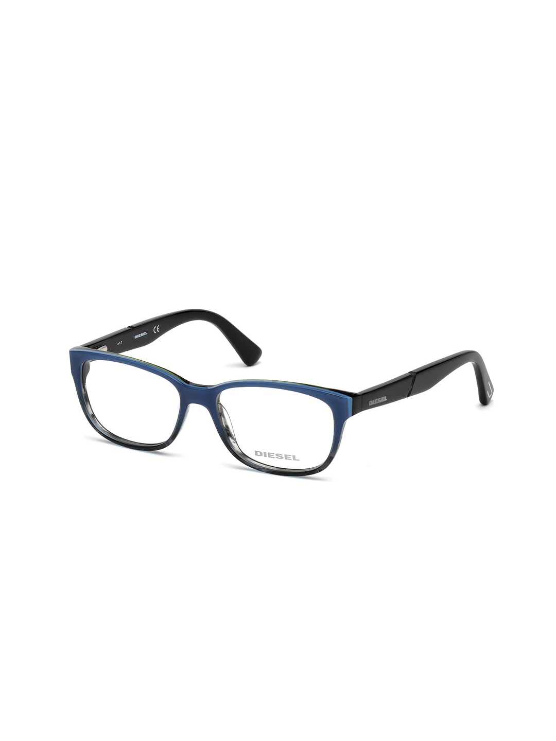 

DIESEL Kids Full Rim Rectangle Frames DL5265 49 092, Transparent