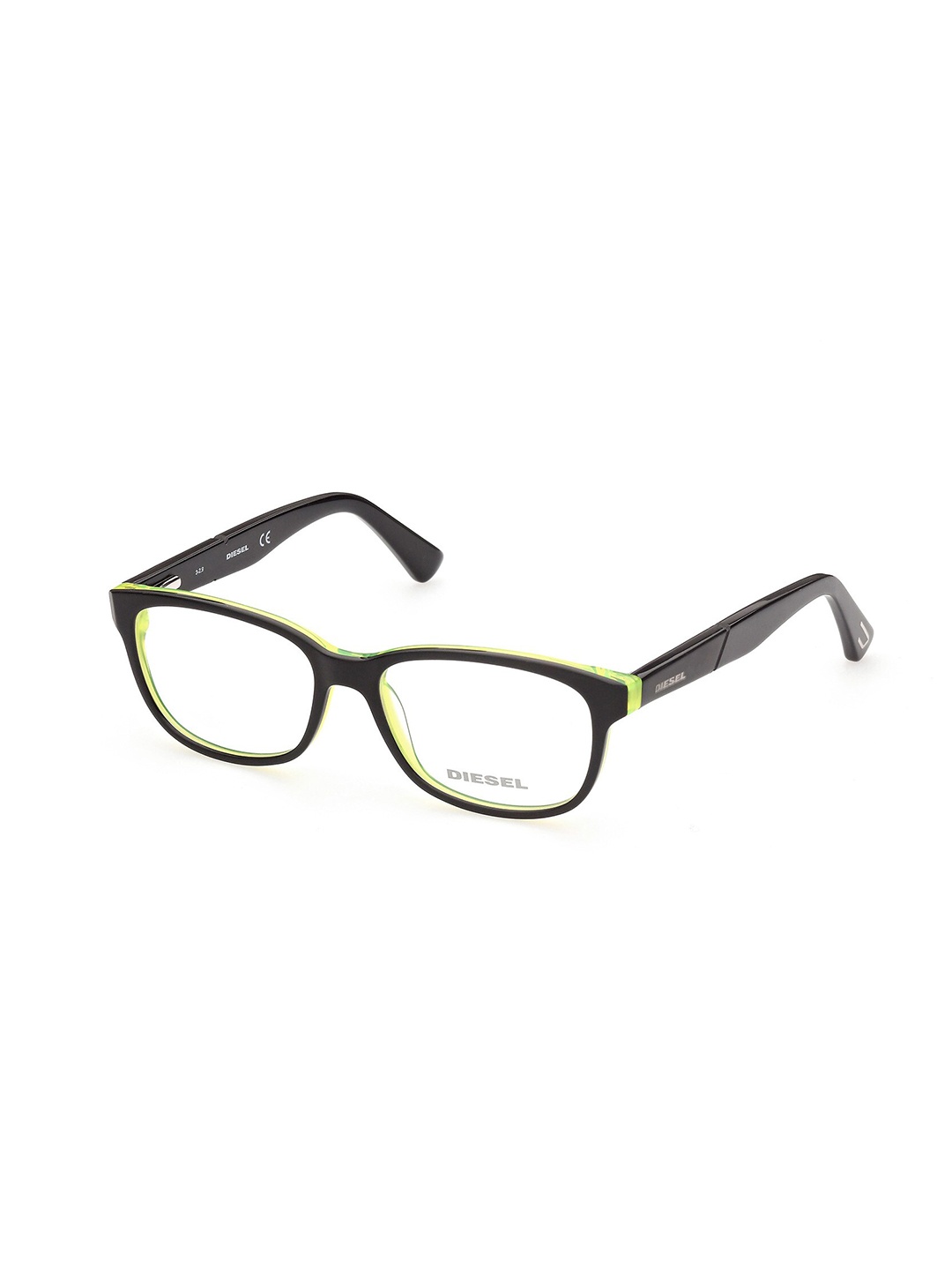 

DIESEL Kids Full Rim Rectangle Frames DL5265 49 005, Transparent