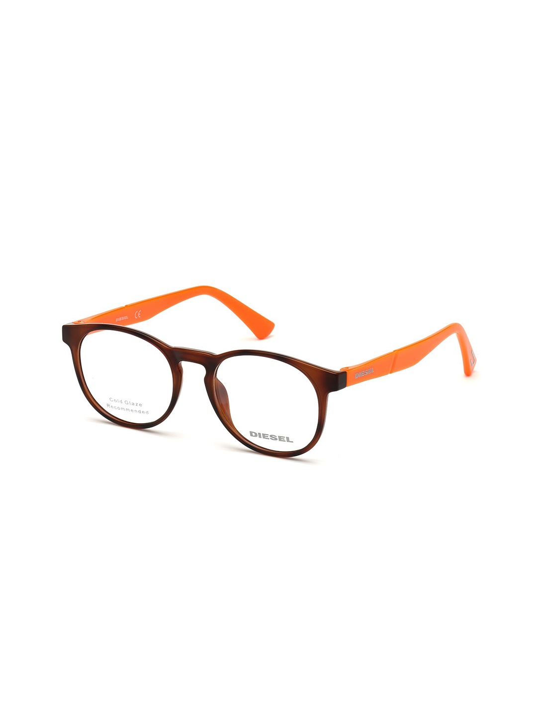 

DIESEL Kids Full Rim Round Frames DL5301 46 052, Transparent
