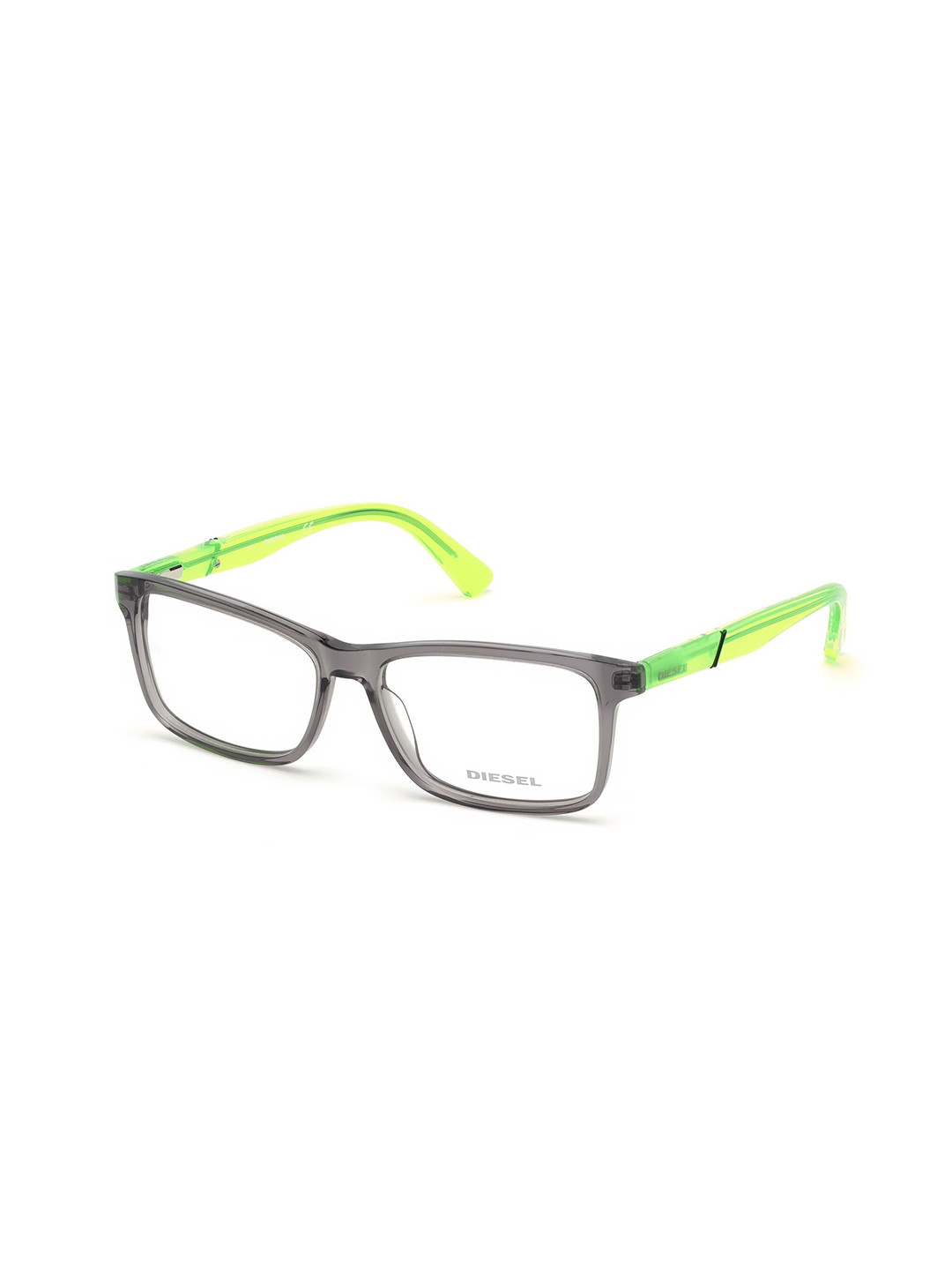 

DIESEL Men Half Rim Rectangle Frames DL5294 55 020, Transparent