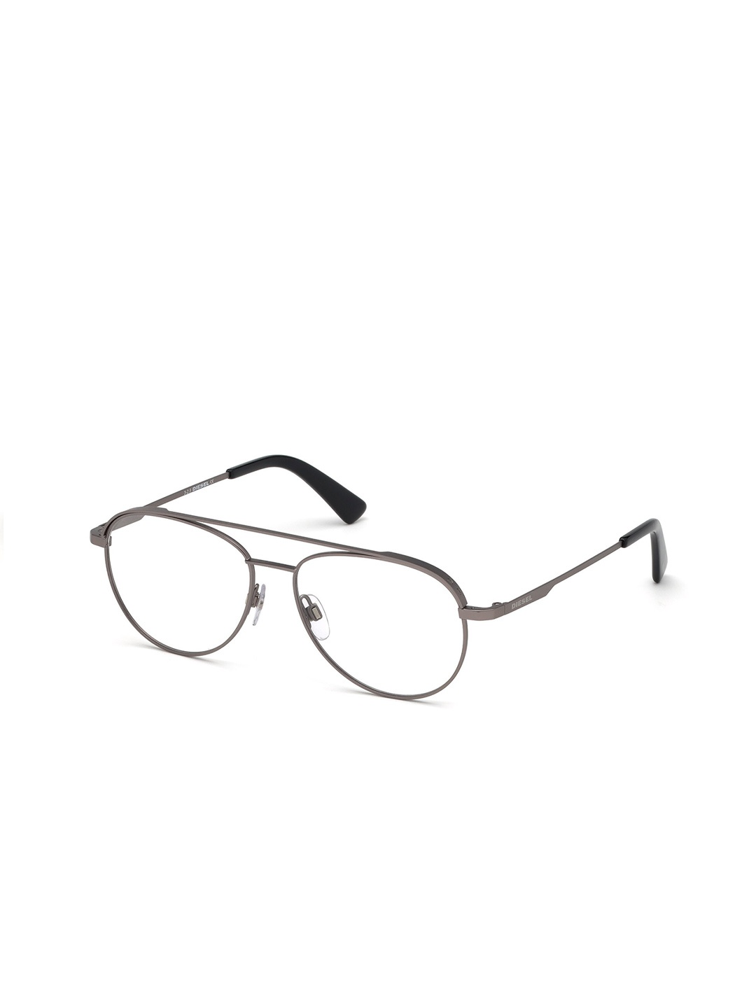 

DIESEL Men Full Rim Aviator Frames DL5305 55 009, Transparent