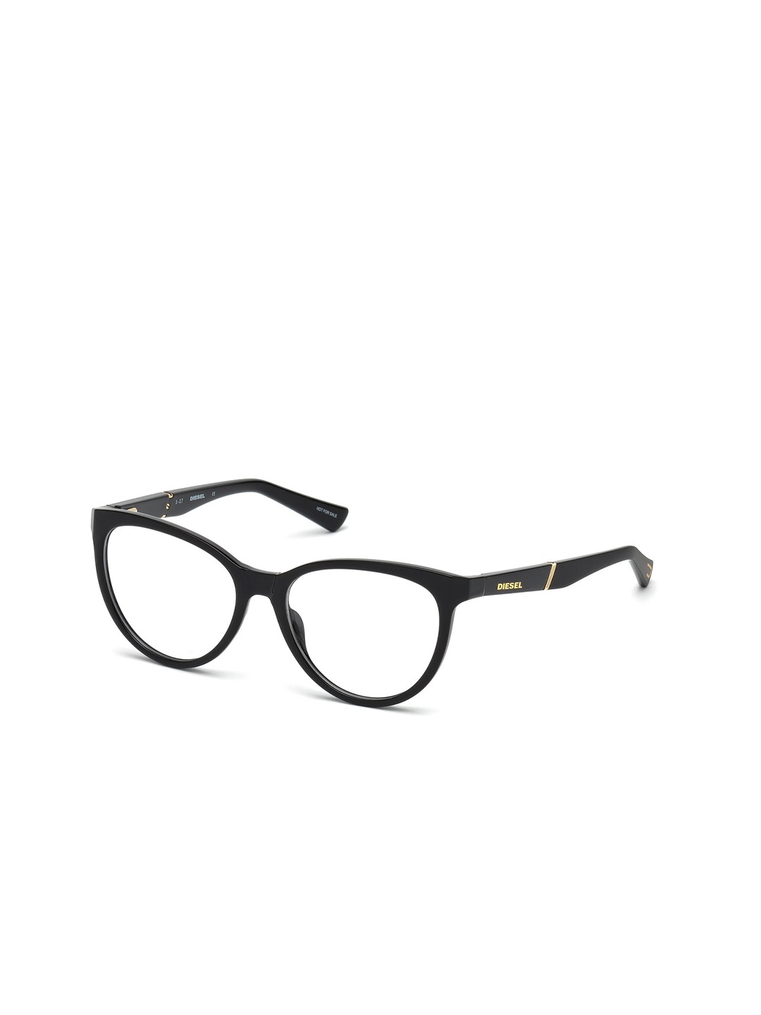

DIESEL Women Full Rim Cateye Frames DL5268 52 001, Transparent