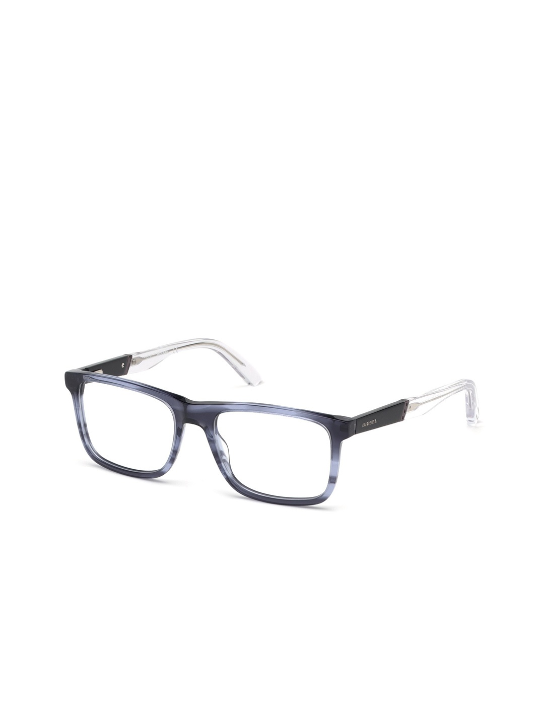 

DIESEL Men Full Rim Rectangle Frames DL5320 54 092, Transparent