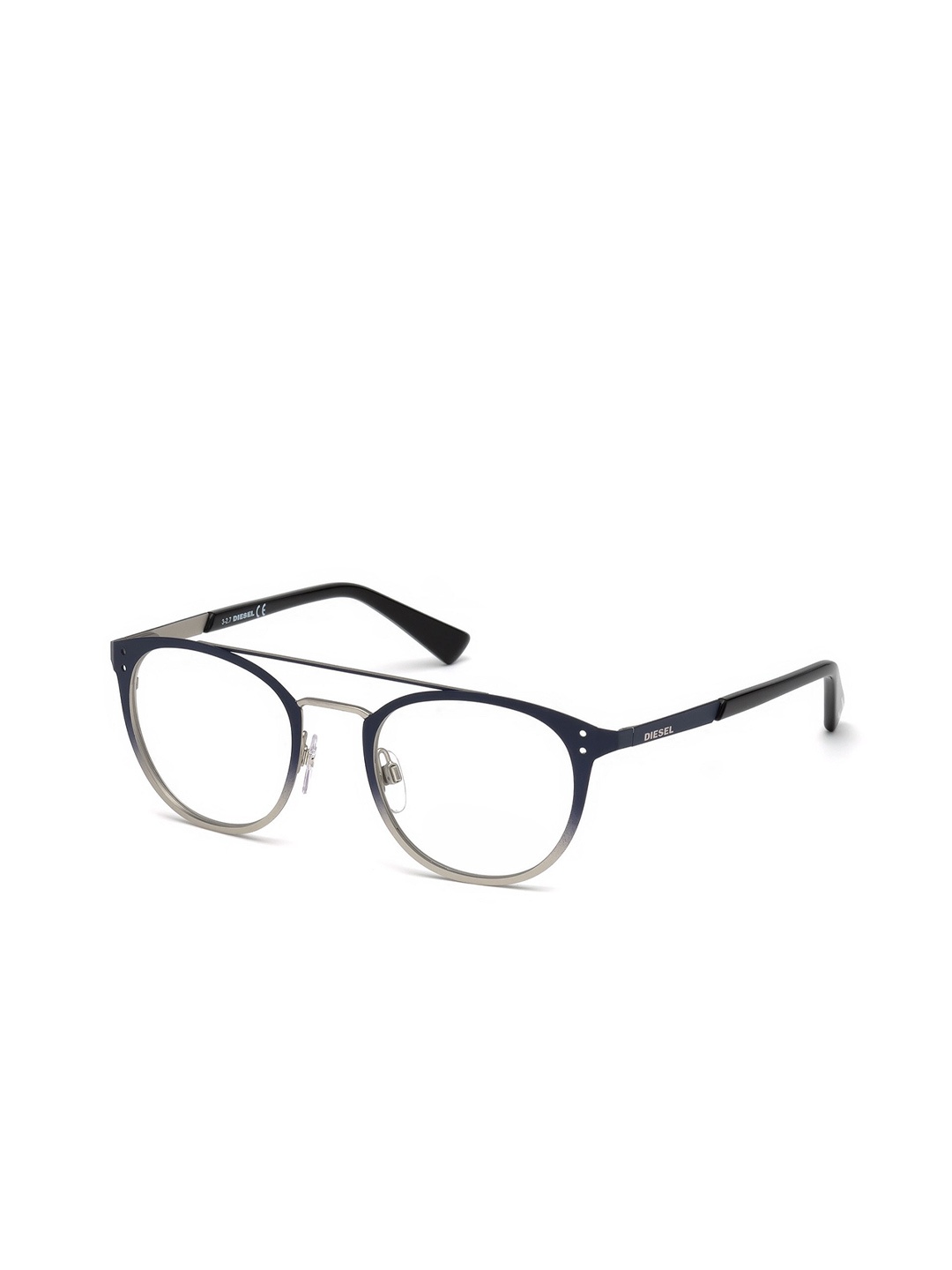 

DIESEL Men Full Rim Round Frames DL5274 49 092, Transparent