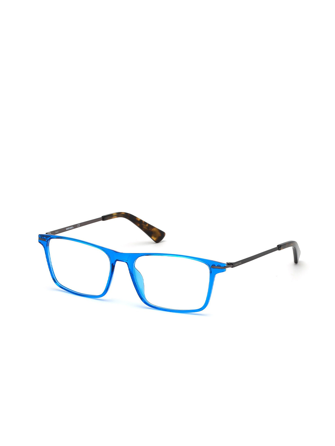 

DIESEL Men Full Rim Rectangle Frames DL5316 55 090, Transparent