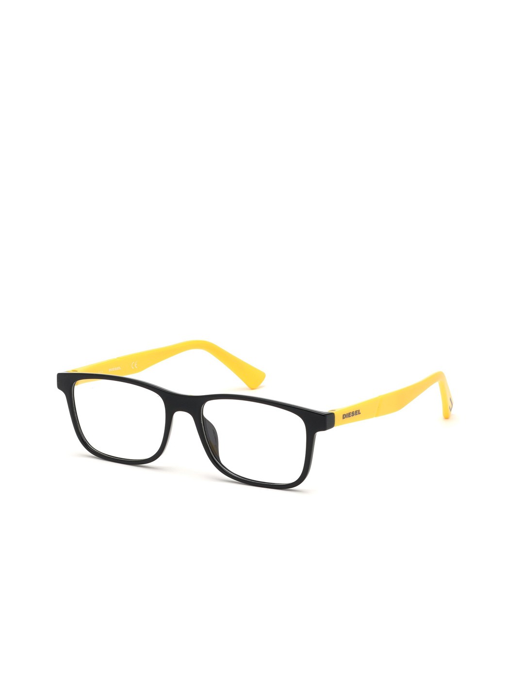 

DIESEL Kids Full Rim Rectangle Frames DL5302 48 001, Transparent