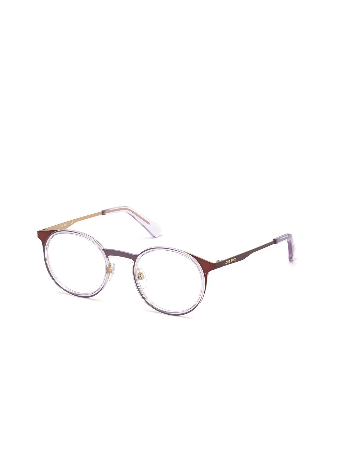 

DIESEL Full Rim Round Frames DL5298 49 050, Transparent