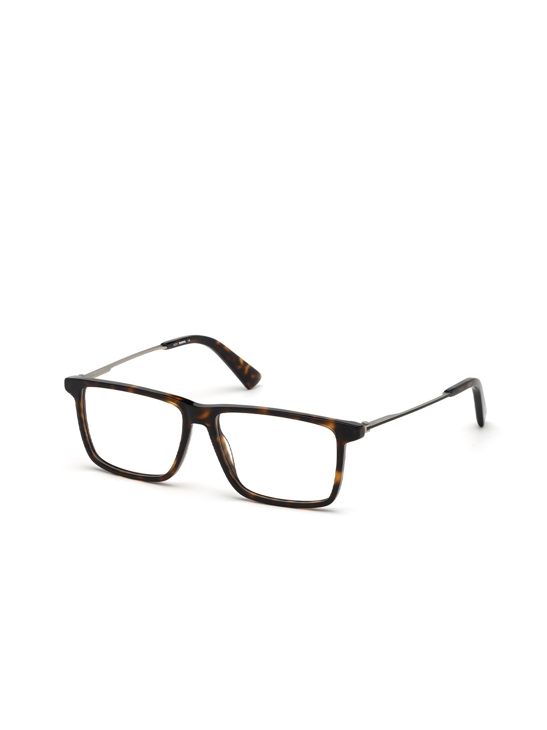 

DIESEL Men Full Rim Rectangle Frames DL5312 55 052, Transparent
