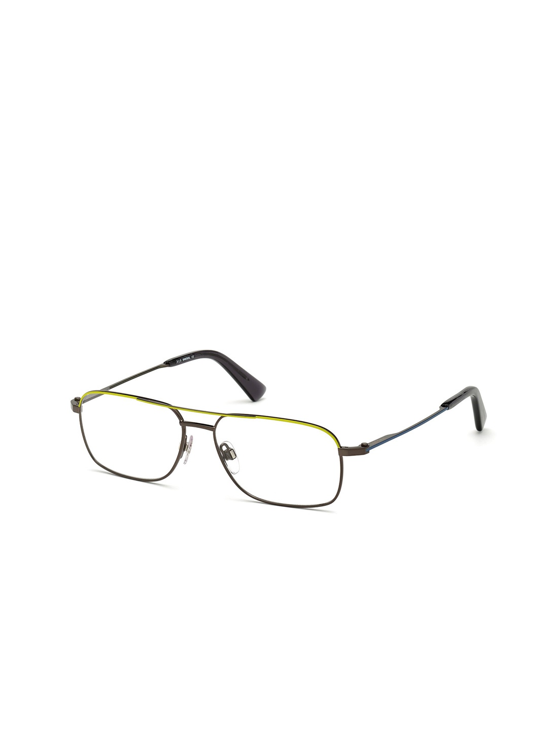 

DIESEL Men Full Rim Square Frames DL5353 56 041, Transparent
