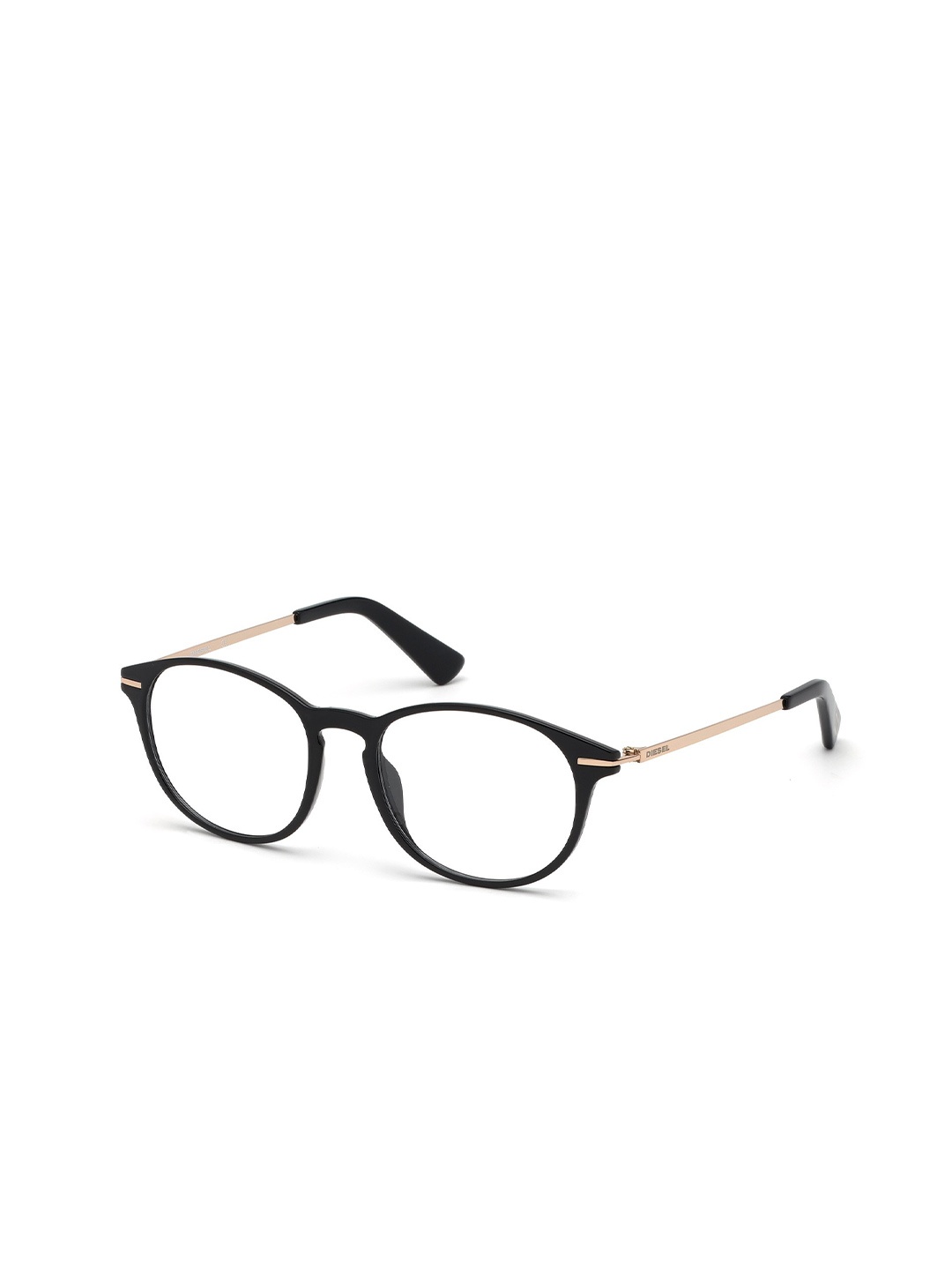 

DIESEL Women Full Rim Round Frames DL5315 50 001, Transparent