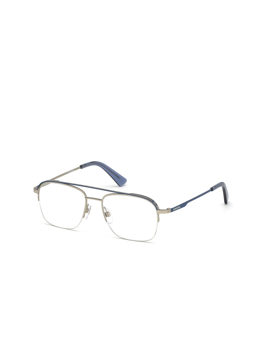 

DIESEL Men Full Rim Square Frames DL5306 52 017, Transparent