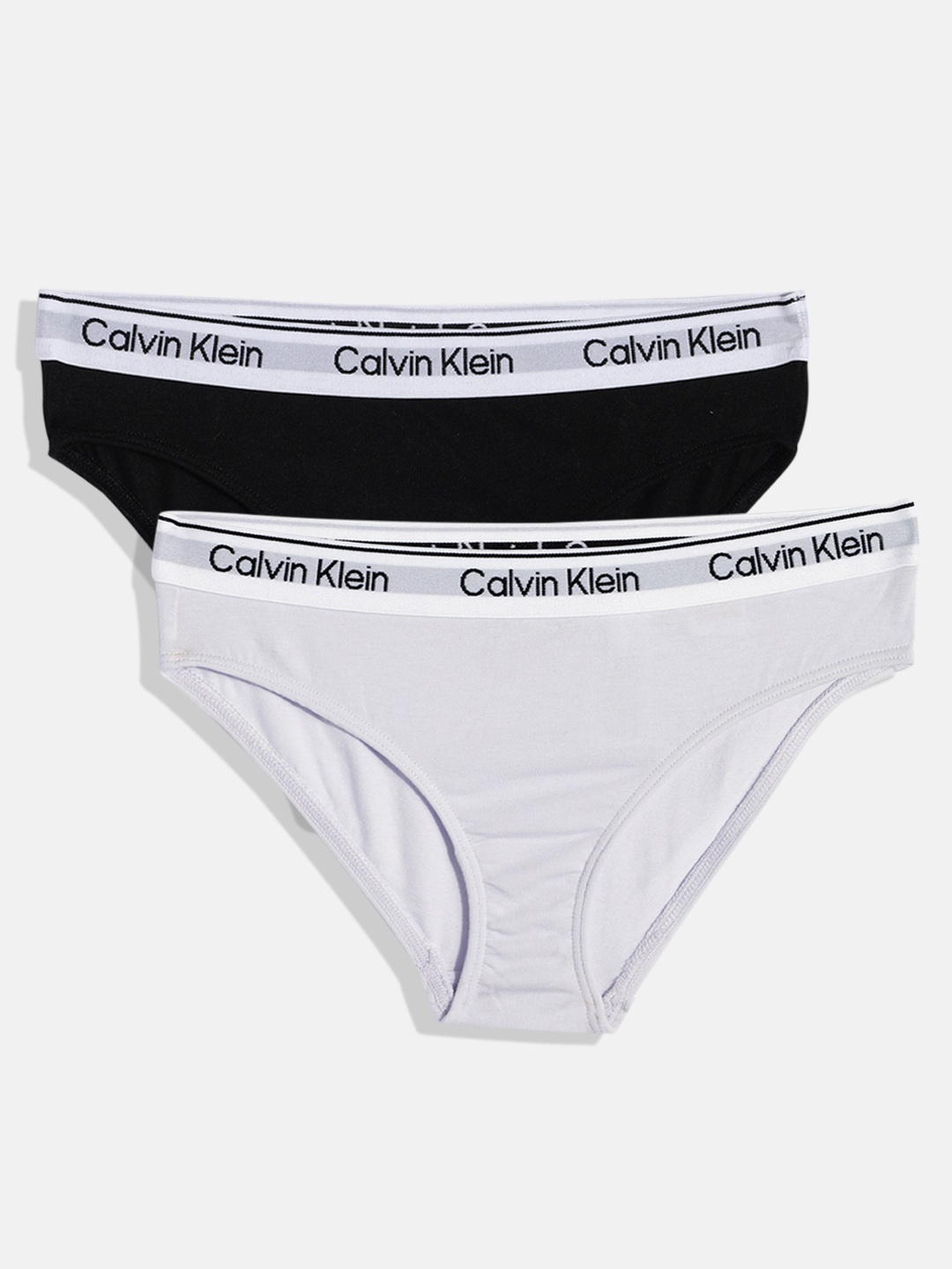

Calvin Klein Underwear Girls Pack of 2 Bikini Briefs G8005990VK, Lavender