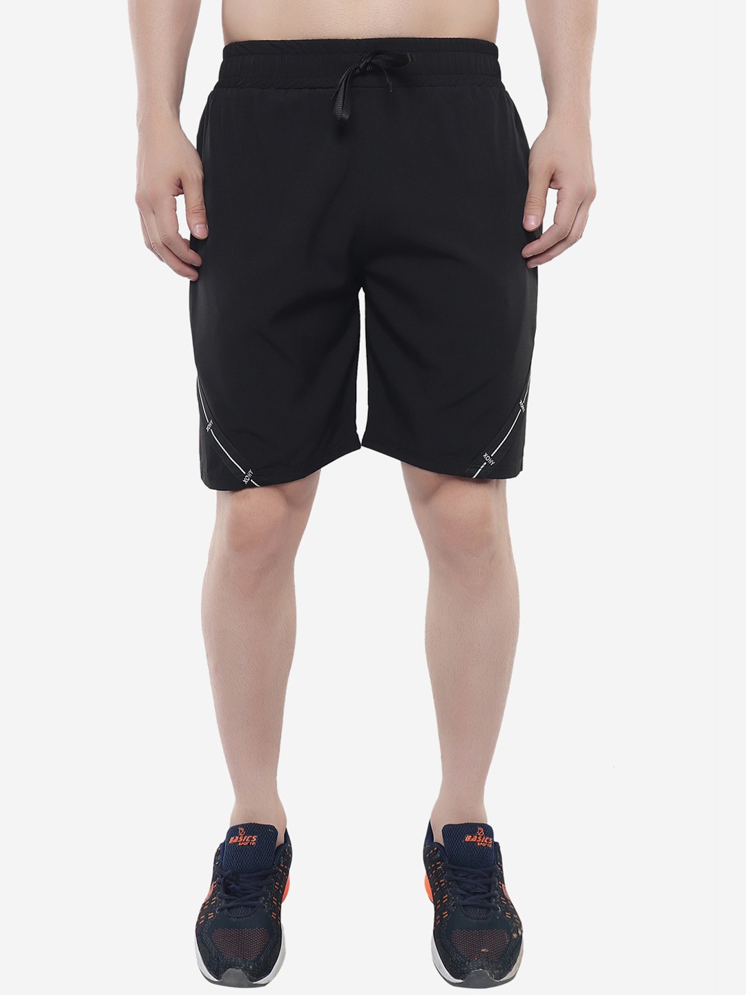 

Xohy Men Training or Gym Sports Shorts, Black