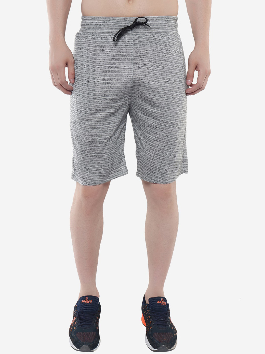 

Xohy Men Training or Gym Shorts, Grey